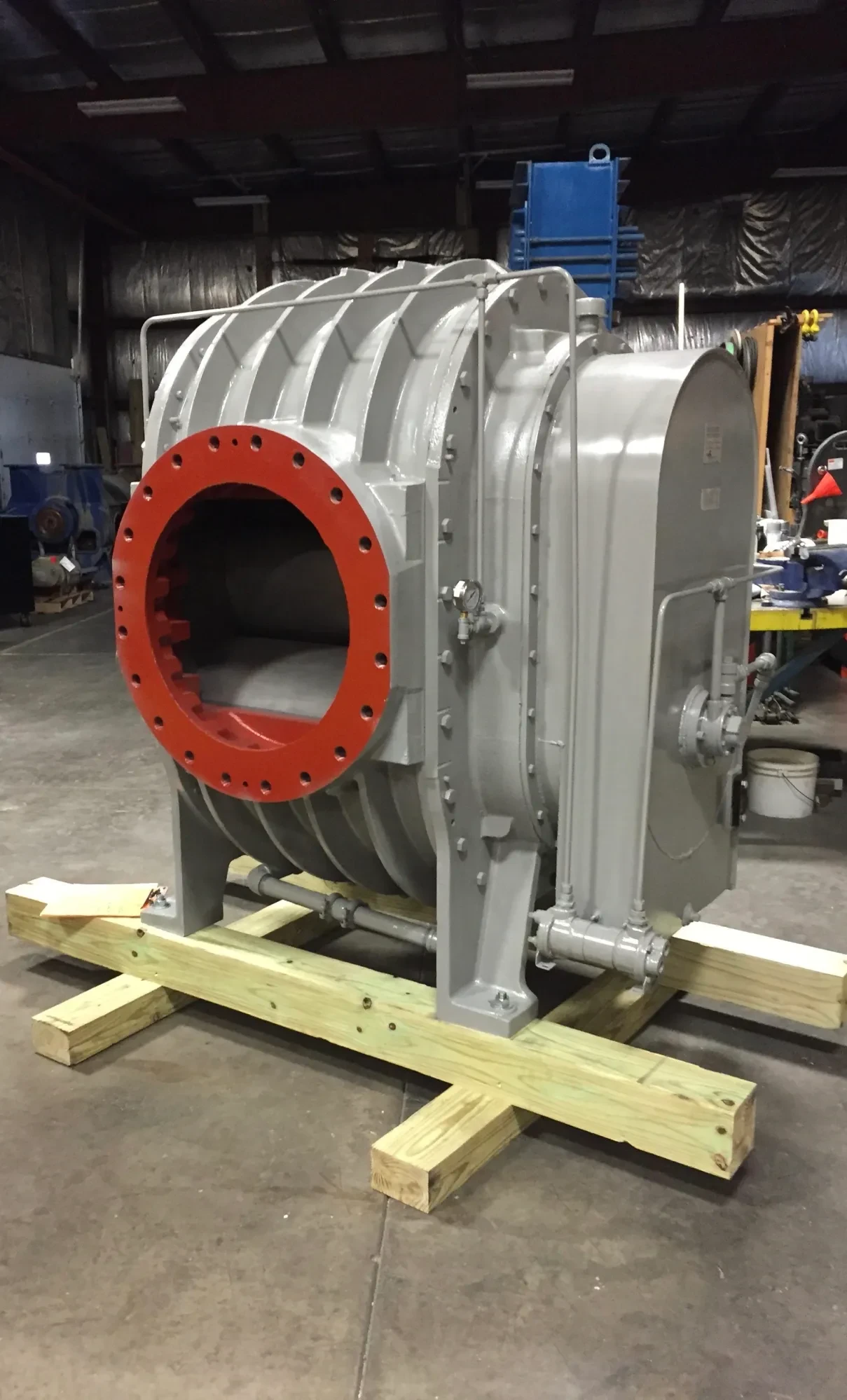 Industrial blower rebuild service